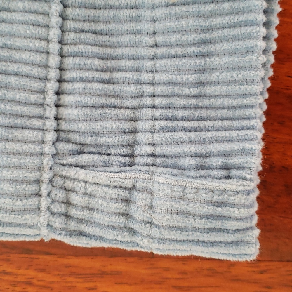 COTTON ON Sky Blue Corduroy Cargo Skirt • Utility Mini • 29” Waist • SIZE 4 - Picture 11 of 14